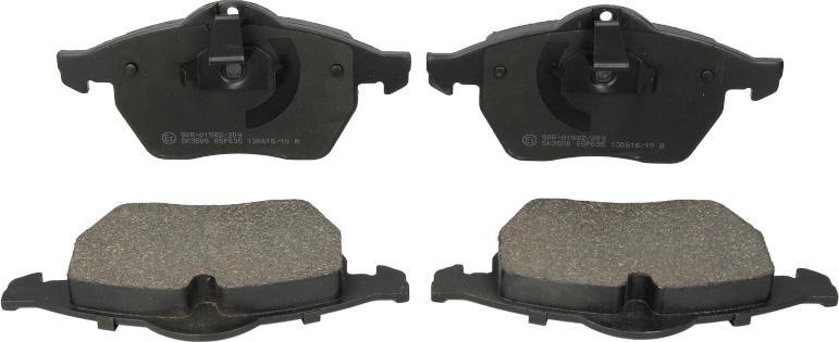 LPR 05P635 - Тормозные колодки, дисковые, комплект abcparts.ee