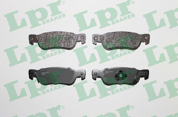 LPR 05P052 - Тормозные колодки, дисковые, комплект abcparts.ee