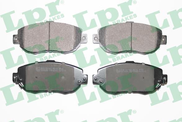 LPR 05P1033 - Тормозные колодки, дисковые, комплект abcparts.ee