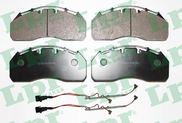 LPR 05P1325A - Тормозные колодки, дисковые, комплект abcparts.ee