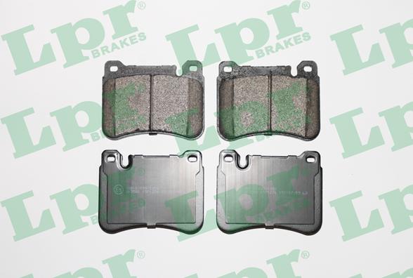 LPR 05P1276 - Тормозные колодки, дисковые, комплект abcparts.ee