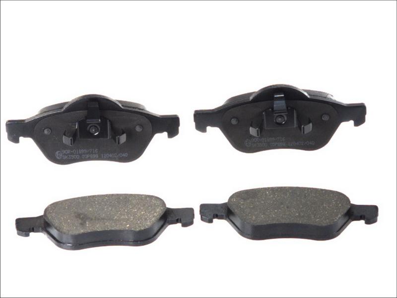 LPR 05P898 - Тормозные колодки, дисковые, комплект abcparts.ee