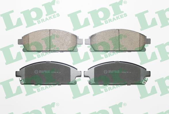 LPR 05P846 - Тормозные колодки, дисковые, комплект abcparts.ee