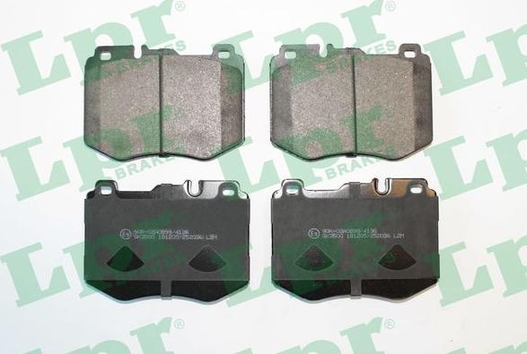 LPR 05P2036 - Тормозные колодки, дисковые, комплект abcparts.ee