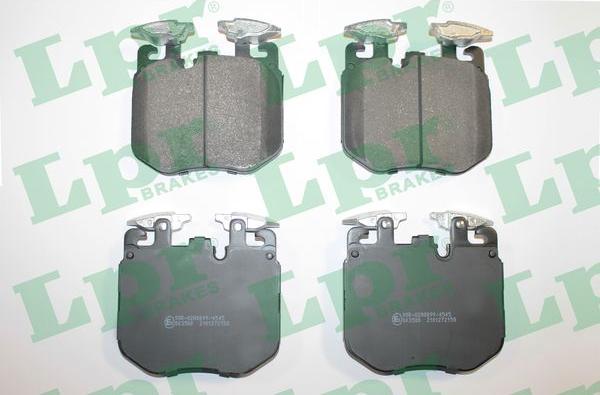 LPR 05P2158 - Тормозные колодки, дисковые, комплект abcparts.ee