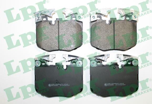 LPR 05P2157 - Тормозные колодки, дисковые, комплект abcparts.ee