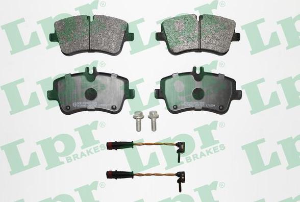 LPR 05P767A - Тормозные колодки, дисковые, комплект abcparts.ee