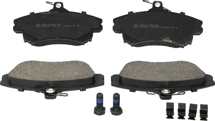 LPR 05P711 - Тормозные колодки, дисковые, комплект abcparts.ee