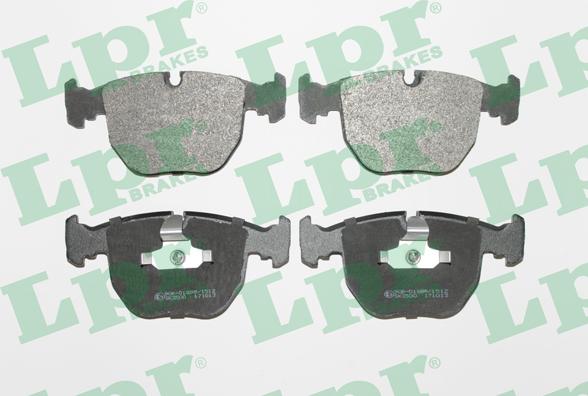 LPR 05P771 - Тормозные колодки, дисковые, комплект abcparts.ee