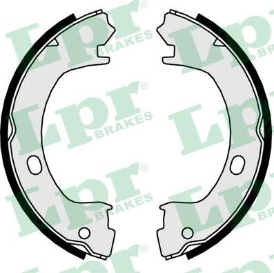 LPR 01015 - Комплект тормозов, ручник, парковка abcparts.ee