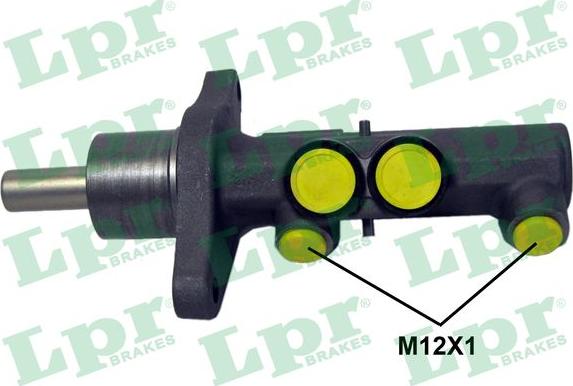 LPR 1763 - Главный тормозной цилиндр abcparts.ee