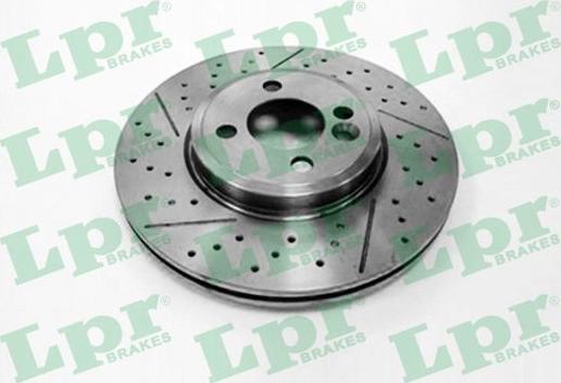 LPR B2055V - Тормозной диск abcparts.ee