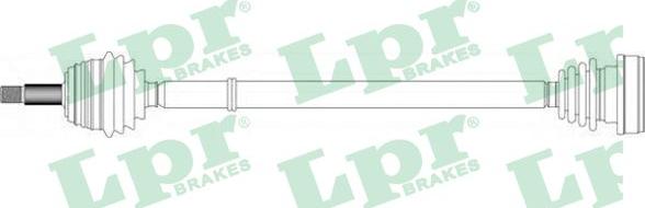 LPR DS51006 - Приводной вал abcparts.ee