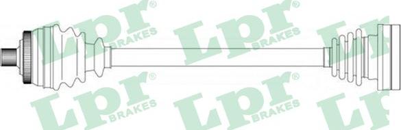 LPR DS14046 - Приводной вал abcparts.ee
