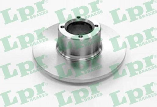 LPR N1022P - Тормозной диск abcparts.ee