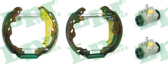 LPR OEK553 - Комплект тормозных колодок, барабанные abcparts.ee