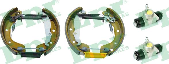 LPR OEK561 - Комплект тормозных колодок, барабанные abcparts.ee