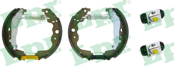 LPR OEK824 - Комплект тормозных колодок, барабанные abcparts.ee