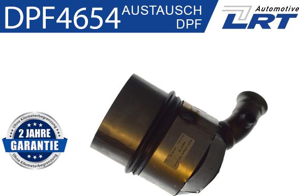 LRT DPF4654 - Сажевый / частичный фильтр, система выхлопа ОГ abcparts.ee