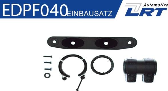LRT EDPF040 - Монтажный комплект, сажевый / частичный фильтр abcparts.ee