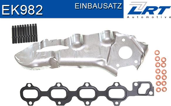 LRT EK982 - Монтажный комплект, выпускной коллектор abcparts.ee