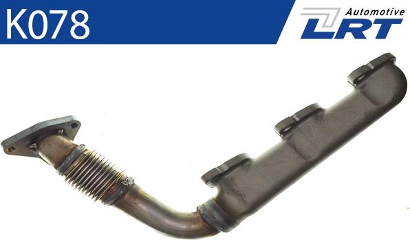 LRT K078 - Коллектор, система выпуска ОГ abcparts.ee