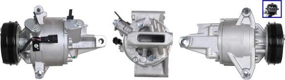 LUCAS ACP01429 - Компрессор кондиционера abcparts.ee