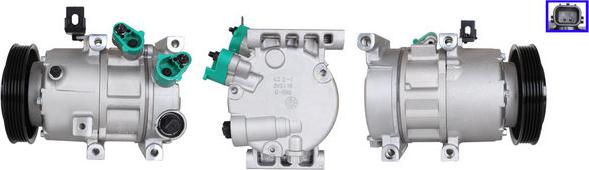 LUCAS ACP01164 - Компрессор кондиционера abcparts.ee