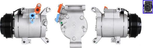 LUCAS ACP01174 - Компрессор кондиционера abcparts.ee
