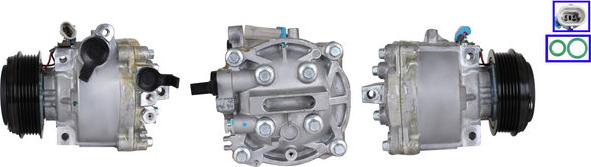 LUCAS ACP01222 - Компрессор кондиционера abcparts.ee
