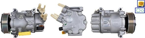 LUCAS ACP01273 - Компрессор кондиционера abcparts.ee