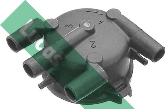 LUCAS DDJ5002 - Крышка распределителя зажигания abcparts.ee