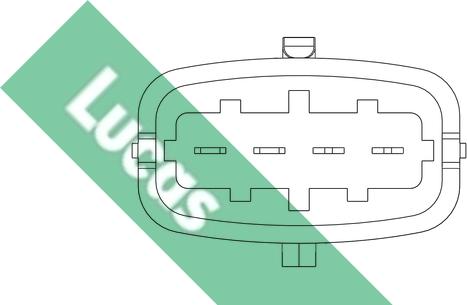 LUCAS FDM978 - Датчик потока, массы воздуха abcparts.ee