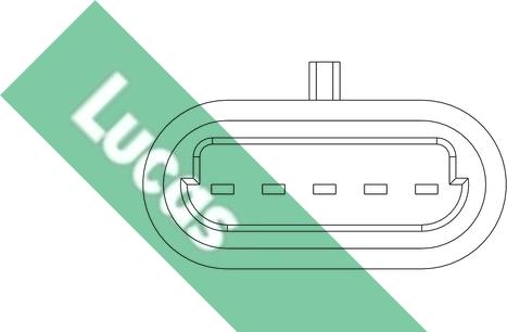 LUCAS FDM977 - Датчик потока, массы воздуха abcparts.ee