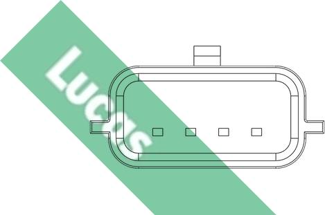 LUCAS FDM580 - Датчик потока, массы воздуха abcparts.ee