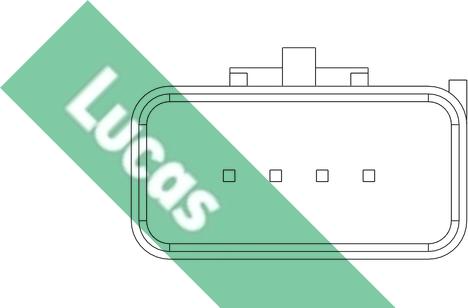 LUCAS FDM745 - Датчик потока, массы воздуха abcparts.ee