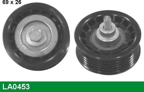 LUCAS LA0453 - Натяжитель, поликлиновый ремень abcparts.ee