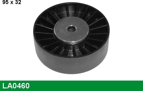 LUCAS LA0460 - Ролик, поликлиновый ремень abcparts.ee