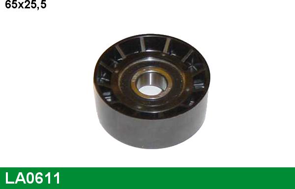 LUCAS LA0611 - Натяжитель, поликлиновый ремень abcparts.ee