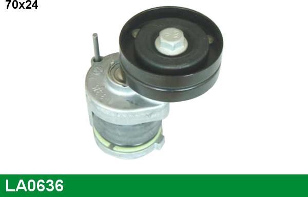 LUCAS LA0636 - Натяжитель, поликлиновый ремень abcparts.ee