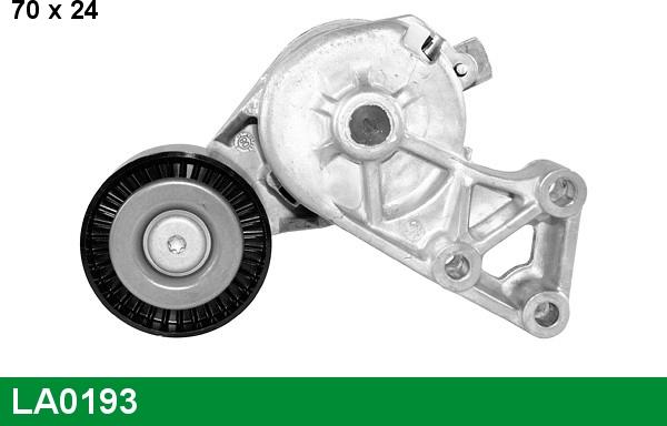 LUCAS LA0193 - Натяжитель, поликлиновый ремень abcparts.ee