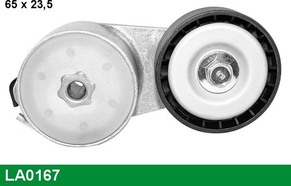 LUCAS LA0167 - Натяжитель, поликлиновый ремень abcparts.ee