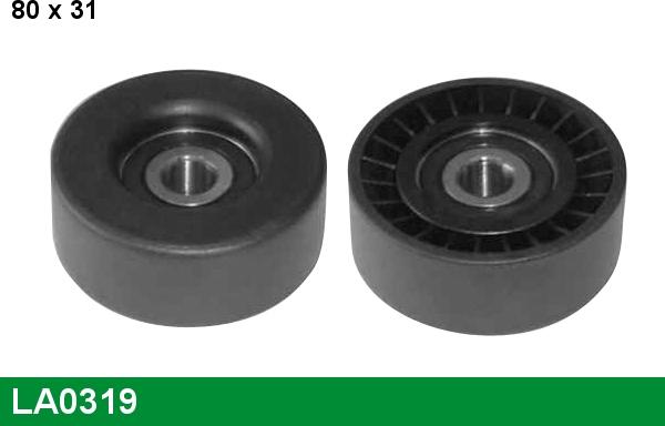 LUCAS LA0319 - Натяжитель, поликлиновый ремень abcparts.ee