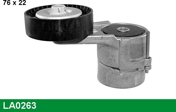 LUCAS LA0263 - Натяжитель, поликлиновый ремень abcparts.ee