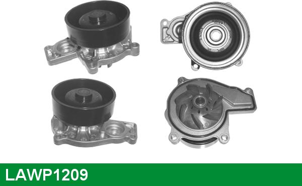 LUCAS LAWP1209 - Водяной насос abcparts.ee