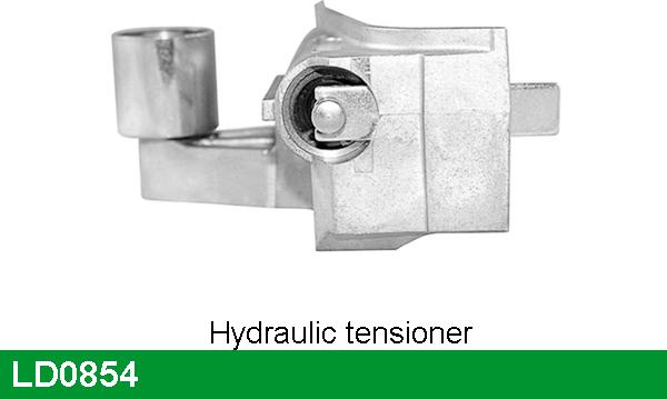 LUCAS LD0854 - Натяжной ролик, зубчатый ремень ГРМ abcparts.ee