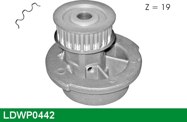 LUCAS LDWP0442 - Водяной насос abcparts.ee
