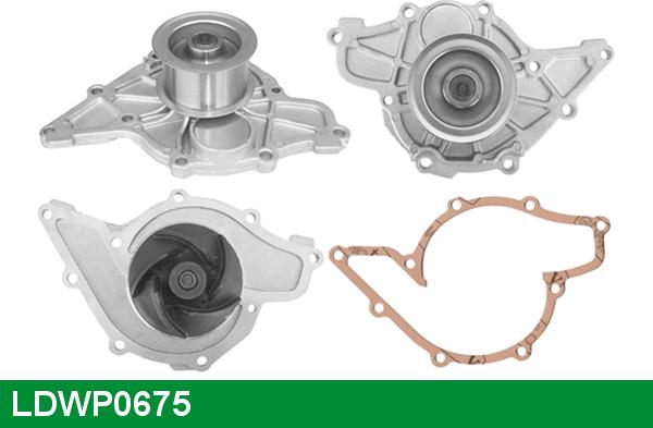 LUCAS LDWP0675 - Водяной насос abcparts.ee
