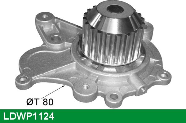 LUCAS LDWP1124 - Водяной насос abcparts.ee