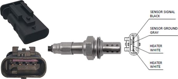 LUCAS LEB4071 - Лямбда-зонд, датчик кислорода abcparts.ee